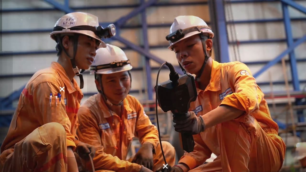 Nhà máy điện corporate film frame